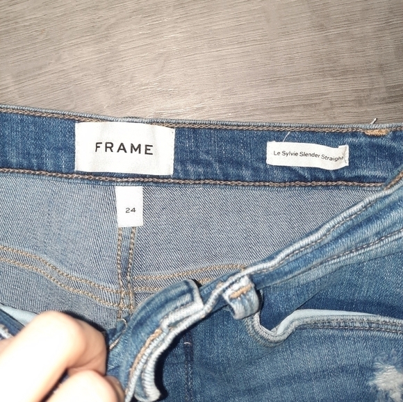 Frame Denim Le Sylvie Slender Straight Jeans - Picture 4 of 8